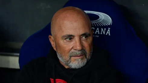 RJ - RIO DE JANEIRO - 26/08/2023 - BRASILEIRO A 2023, FLAMENGO X INTERNACIONAL - Jorge Sampaoli tecnico do Flamengo durante partida contra o Internacional no estadio Maracana pelo campeonato Brasileiro A 2023. Foto: Thiago Ribeiro/AGIF