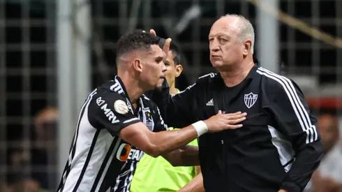 MG - BELO HORIZONTE - 29/07/2023 - BRASILEIRO A 2023, ATLETICO-MG X FLAMENGO - Paulinho jogador do Atletico-MG comemora seu gol durante partida contra o Flamengo no estadio Independencia pelo campeonato Brasileiro A 2023. Foto: Gilson Lobo/AGIF