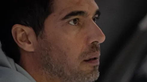 MG – BELO HORIZONTE – 02/08/2023 – LIBERTADORES 2023, ATLETICO-MG X PALMEIRAS – Abel Ferreira tecnico do Palmeiras durante partida contra o Atletico-MG no estadio Mineirao pelo campeonato Libertadores 2023. Foto: Fernando Moreno/AGIF