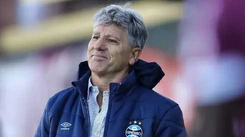 RS – CAXIAS DO SUL – 01/04/2023 – GAUCHO 2023, CAXIAS X GREMIO – Renato Portaluppi tecnico do Gremio durante partida contra o Caxias no estadio Centenario pelo campeonato Gaucho 2023. Foto: Pedro H. Tesch/AGIF