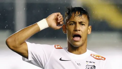 Neymar. Santos X Joinville pela Copa do Brasil 2013 na Vila Belmiro. 22 de maio de 2013, Santos, Sao Paulo, Brasil. Foto: Ricardo Saibun/AGIF