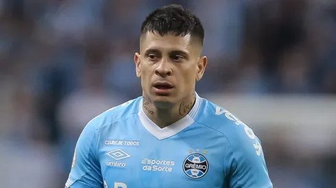 RS - PORTO ALEGRE - 22/07/2023 - BRASILEIRO A 2023, GREMIO X ATLETICO-MG - Iturbe jogador do Gremio durante partida contra o Atletico-MG no estadio Arena do Gremio pelo campeonato Brasileiro A 2023. Foto: Pedro H. Tesch/AGIF