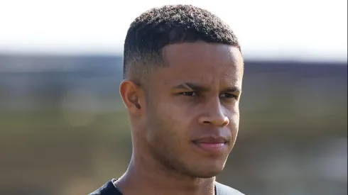 Pedro em treino do Timão