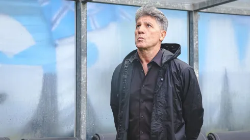 RS - PORTO ALEGRE - 03/09/2023 - BRASILEIRO A 2023, GREMIO X CUIABA - Renato Portaluppi tecnico do Gremio durante partida contra o Cuiaba no estadio Arena do Gremio pelo campeonato Brasileiro A 2023. Foto: Maxi Franzoi/AGIF