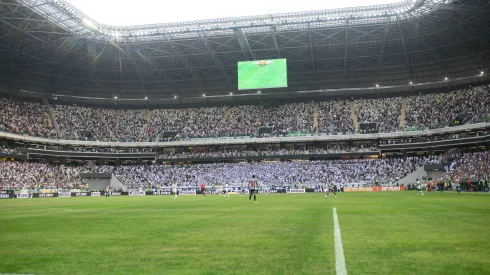 MG - BELO HORIZONTE - 27/08/2023 - BRASILEIRO A 2023, ATLETICO-MG X SANTOS - Vista geral do estadio Arena MRV para partida entre Atletico-MG e Santos pelo campeonato Brasileiro A 2023. Foto: Alessandra Torres/AGIF