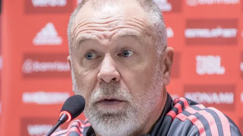 PR - Curitiba - 16/07/2022 - BRASILEIRO A 2022, ATHLETICO PR X INTERNACIONAL - Mano Menezes tecnico do Internacional durante entrevista coletivo apos a partida contra o Athletico-PR no estadio Arena da Baixada pelo campeonato Brasileiro A 2022. Foto: Robson Mafra/AGIF