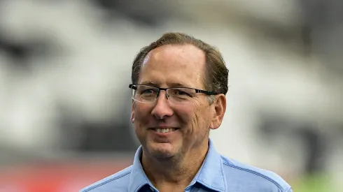 RJ - RIO DE JANEIRO - 27/08/2023 - BRASILEIRO A 2023, BOTAFOGO X BAHIA - John Textor executivo da SAF do Botafogo antes da partida contra o Bahia no estadio Engenhao pelo campeonato Brasileiro A 2023. Foto: Jorge Rodrigues/AGIF