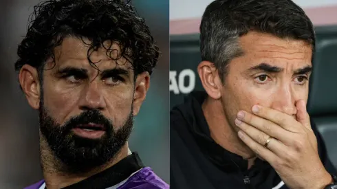 Thiago Ribeiro e Gilson Lobo/AGIF. Bruno Lage reforça reclamação de Diego Costa após derrota do Botafogo