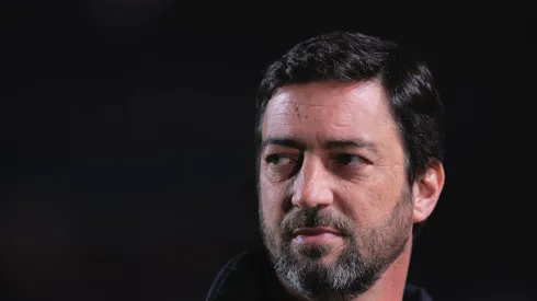 SP - SAO PAULO - 16/08/2023 - COPA DO BRASIL 2023, SAO PAULO X CORINTHIANS - Duilio Monteiro Alves presidente do Corinthians antes de partida contra o Sao Paulo no estadio Morumbi pelo campeonato Copa do Brasil 2023. Foto: Ettore Chiereguini/AGIF