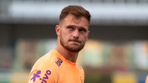 PA – BELEM – 06/09/2023 – SELECAO BRASILEIRA, TREINO – Lucas Perri jogador do Selecao Brasileira durante treino no estadio Mangueirao. Foto: Fernando Torres/AGIF