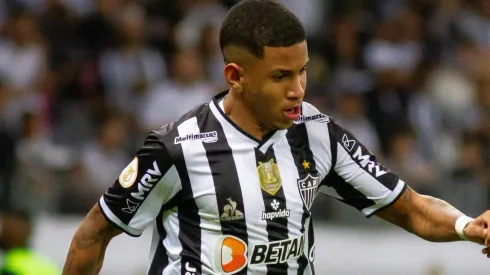 MG - Belo Horizonte - 25/06/2022 - BRASILEIRO A 2022 ATLETICO -MG X FORTALEZA - Savinho jogador do Atletico-MG durante partida contra o Fortaleza no estadio Mineirao pelo campeonato Brasileiro A 2022. Foto: Fernando Moreno/AGIF