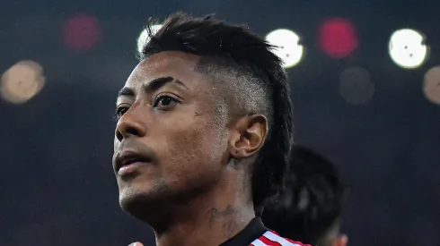 RJ - RIO DE JANEIRO - 05/07/2023 - COPA DO BRASIL 2023, FLAMENGO X ATHLETICO-PR - Bruno Henrique jogador do Flamengo comemora seu gol durante partida contra o Athletico-PR no estadio Maracana pelo campeonato Copa do Brasil 2023. Foto: Thiago Ribeiro/AGIF