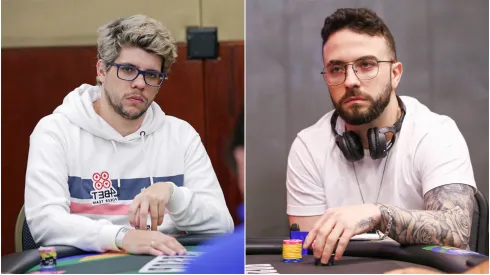 Vitor Moreira e Adrovan Rodrigues ganharam prêmios no poker online (Fotos: Divulgação/BSOP)