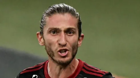 RJ - Rio de Janeiro - 04/02/2021 - BRASILEIRO A 2020, FLAMENGO X VASCO - Filipe Luis jogador do Flamengo durante partida contra o Vasco no estadio Maracana pelo campeonato Brasileiro A 2020. Foto: Thiago Ribeiro/AGIF