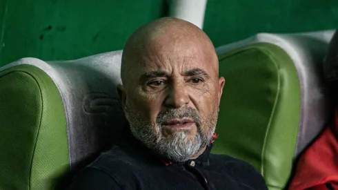 GO - GOIANIA - 20/09/2023 - BRASILEIRO A 2023, GOIAS X FLAMENGO - Jorge Sampaoli tecnico do Flamengo durante partida contra o Goias no estadio Serrinha pelo campeonato Brasileiro A 2023. Foto: Isabela Azine/AGIF