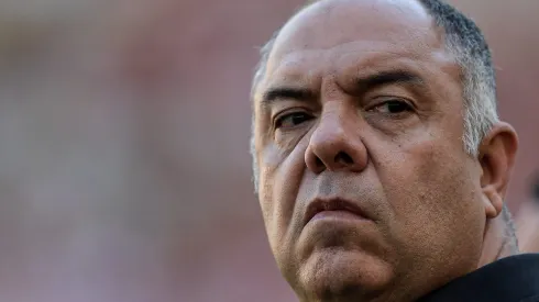 RJ – RIO DE JANEIRO – 22/07/2023 – BRASILEIRO A 2023, FLAMENGO X AMERICA – Marcos Braz dirigente do Flamengo durante partida contra o America no estadio Maracana pelo campeonato Brasileiro A 2023. Foto: Thiago Ribeiro/AGIF