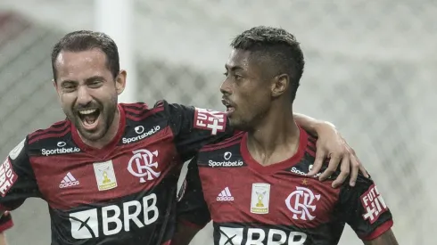RJ - Rio de Janeiro - 04/10/2020 - BRASILEIRO A 2020, FLAMENGO X ATHLETICO-PR - Bruno Henrique jogador do Flamengo comemora seu gol durante partida contra o Athletico-PR no estadio Maracana pelo campeonato Brasileiro A 2020. Foto: Jorge Rodrigues/AGIF