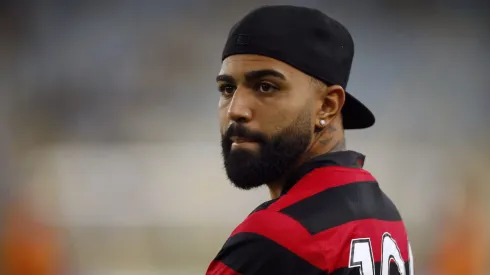 RIO DE JANEIRO, BRAZIL - JUNE 5: Gabriel Barbosa of Flamengo looks on during the match between Vasco da Gama and Flamengo as part of Brasileirao 2023 at Maracana Stadium on June 5, 2023 in Rio de Janeiro, Brazil. (Photo by Wagner Meier/Getty Images)