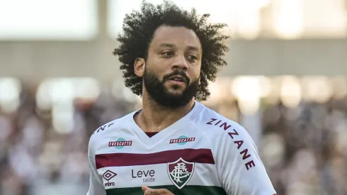 Foto: Thiago Ribeiro/AGIF - Marcelo jogador do Fluminense durante partida contra o Vasco no estadio Engenhao pelo campeonato Brasileiro A 2023.