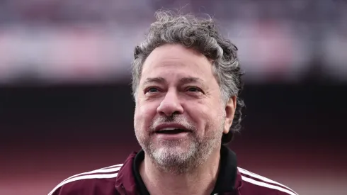 SP - Sao Paulo - 11/09/2022 - BRASILEIRO A 2022, SAO PAULO X CORINTHIANS - Julio Casares presidente do Sao Paulo durante partida contra o Corinthians no estadio Morumbi pelo campeonato Brasileiro A 2022. Foto: Ettore Chiereguini/AGIF