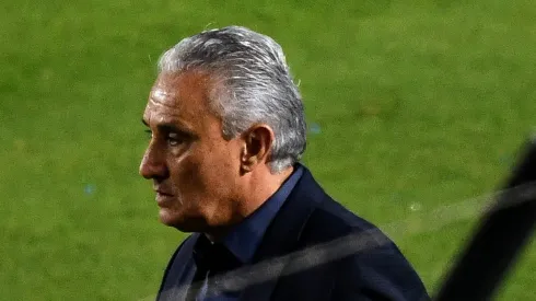 SP - Sao Paulo - 16/11/2021 - ELIMINATORIAS COPA DO MUNDO 2022, ARGENTINA X BRASIL - Tite tecnico do Brasil durante partida contra o Argentina no estadio San Juan del Bicentenario pelo campeonato Eliminatorias Copa do Mundo 2022. Foto: FotoBaires/AGIF