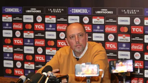 Foto: Ricardo Duarte/Internacional/Divulgação – Barcellos: presidente do Inter ficou na bronca com a arbitragem