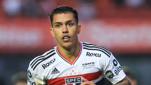 SP - Sao Paulo - 28/08/2022 - BRASILEIRO A 2022, SAO PAULO X FORTALEZA - Igor Vinicius jogador do Sao Paulo durante partida contra o Fortaleza no estadio Morumbi pelo campeonato Brasileiro A 2022. Foto: Marcello Zambrana/AGIF