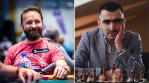 Daniel Negreanu (esquerda) e Avetik Grigoryan (direita) defenderam Alexandra Botez (Fotos: Katerina Lukina/PokerNews e Reprodução Instagram @gm_avetik)