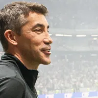 Bruno Lage agradece os torcedores pelo apoio ao Botafogo em treino aberto no Nilton Santos