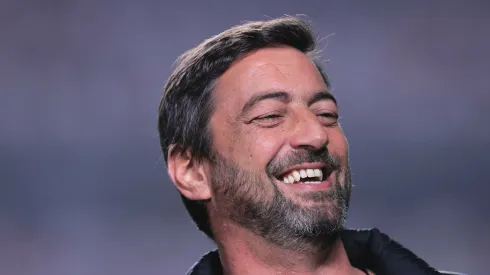 SP – SAO PAULO – 16/08/2023 – COPA DO BRASIL 2023, SAO PAULO X CORINTHIANS – Duilio Monteiro Alves presidente do Corinthians antes de partida contra o Sao Paulo no estadio Morumbi pelo campeonato Copa do Brasil 2023. Foto: Ettore Chiereguini/AGIF