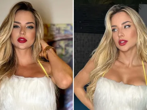 Após ser vista aos beijos com o funkeiro VT Kebradeira, Gabi Martins nega suposto namoro