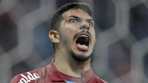 BA - SALVADOR - 18/09/2023 - BRASILEIRO A 2023, BAHIA X SANTOS - Joao Paulo jogador do Santos comemora gol durante partida contra o Bahia no estadio Arena Fonte Nova pelo campeonato Brasileiro A 2023. Foto: Jhony Pinho/AGIF