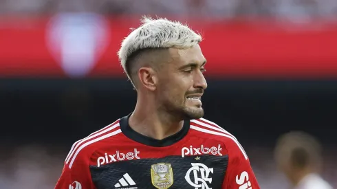 Photo by Ricardo Moreira/Getty Images - Arrascaeta vira notícia no Flamengo