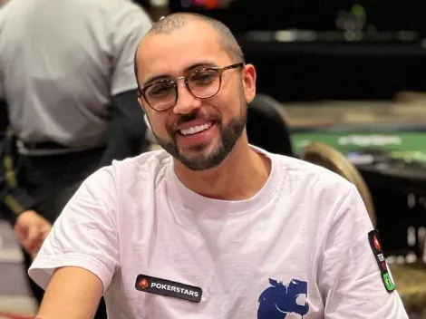 Rafael Moraes divulgou os números dele em série de poker online: “a medalha de ouro vem”