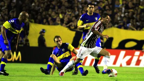Argentina - 07/03/2012 - La Bombonera - Buenos Aires<br />
Fluminense x Boca Juniors se enfrentam nesta noite pela Copa Santander Libertadores 2012<br />
Foto Nelson Perez/FluminenseF.C.