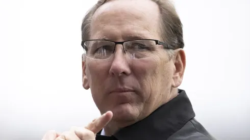 RJ - RIO DE JANEIRO - 27/08/2023 - BRASILEIRO A 2023, BOTAFOGO X BAHIA - John Textor Dono dar SAF do Botafogo antes da partida contra o Bahia no estadio Engenhao pelo campeonato Brasileiro A 2023. Foto: Jorge Rodrigues/AGIF