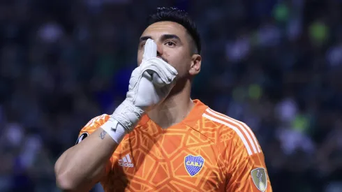 SP - SAO PAULO - 05/10/2023 - LIBERTADORES 2023, PALMEIRAS X BOCA JUNIORS - Sergio Romero goleiro do Boca Juniors durante partida contra o Palmeiras no estadio Arena Allianz Parque pelo campeonato Libertadores 2023. Foto: Marcello Zambrana/AGIF