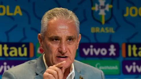 RJ - Rio de Janeiro - 07/11/2022 - CONVOCACAO SELECAO BRASILEIRA - Tite tecnico da Selecao Brasileira anuncia a lista com os 26 nomes convocados para disputar a Copa do Mundo de 2022 no Catar, nesta segunda feira (07), no auditorio da sede da CBF, na zona oeste do Rio de Janeiro. Foto: Thiago Ribeiro/AGIF