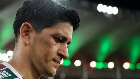 RJ - RIO DE JANEIRO - 19/08/2023 - BRASILEIRO A 2023, FLUMINENSE X AMERICA-MG - German Cano jogador do Fluminense durante partida contra o America-MG no estadio Maracana pelo campeonato Brasileiro A 2023. Foto: Thiago Ribeiro/AGIF