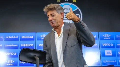 Imagem: Lucas Uebel/Grêmio/Divulgação - Renato: técnico se envolveu em polêmica no Grêmio