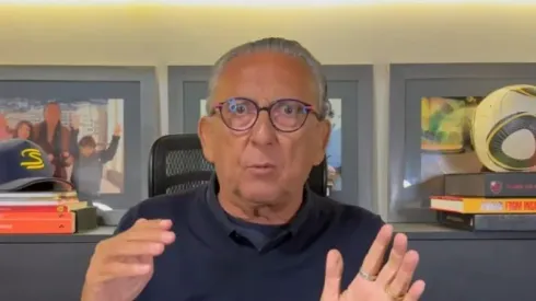 Foto: Reprodução<br />
Canal GB/YouTube - Galvão Bueno reclama muito do Flamengo