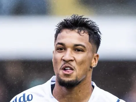 Torcida do Santos ironiza chance do Fla contratar Marcos Leonardo
