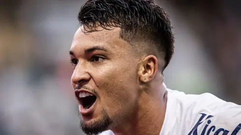 Foto: Raul Baretta/ Santos FC - Marcos Leonardo tem apenas 20 anos