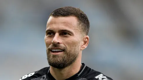 RJ - RIO DE JANEIRO - 29/07/2023 - BRASILEIRO A 2023, FLUMINENSE X SANTOS - Lucas Lima jogador do Santos durante partida contra o Fluminense no estadio Maracana pelo campeonato Brasileiro A 2023. Foto: Thiago Ribeiro/AGIF
