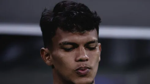 SP – Sao Paulo – 18/07/2022 – BRASILEIRO A 2022, PALMEIRAS X CUIABA – Gabriel Veron jogador do Palmeiras durante partida contra o Cuiaba no estadio Arena Allianz Parque pelo campeonato Brasileiro A 2022. Foto: Ettore Chiereguini/AGIF