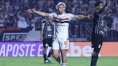 Sem Calleri, a briga por uma vaga no ataque no São Paulo fica aberta. Foto: Marcello Zambrana/AGIF