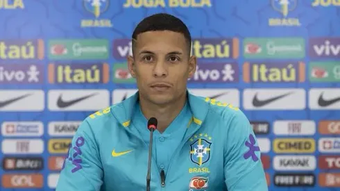 Guilherme Arana: Foto: Lucas Figueiredo/CBF