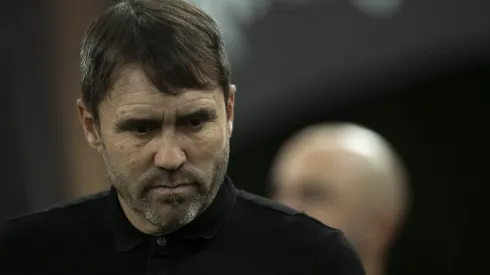 RJ - RIO DE JANEIRO - 27/09/2023 - LIBERTADORES 2023, FLUMINENSE X INTERNACIONAL - Eduardo Coudet tecnico do Internacional durante partida contra o Fluminense no estádio Maracanã pelo campeonato Libertadores 2023. Foto: Jorge Rodrigues/AGIF