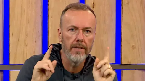 Foto: Reprodução/Band - Baldasso pede e elogia uma peça do Grêmio.