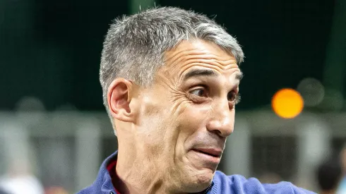 MG – BELO HORIZONTE – 20/05/2023 – BRASILEIRO A 2023, AMERICA-MG X FORTALEZA -Juan Pablo Vojvoda tecnico do Fortaleza durante partida contra o America-MG no estadio Independencia pelo campeonato BRASILEIRO A 2023. Foto: Fernando Moreno/AGIF